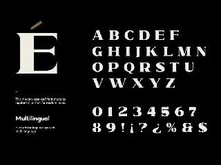 Mocer - Modern Font