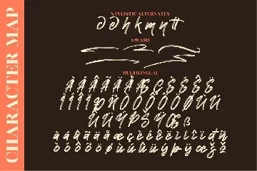 Namashte Brush Font