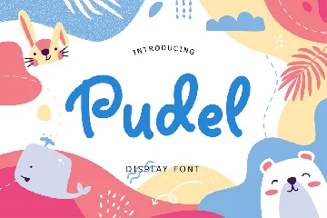 Pudel Display Font