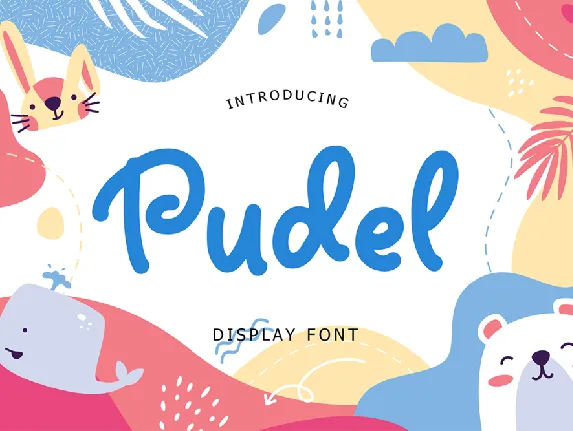 Pudel Display Font