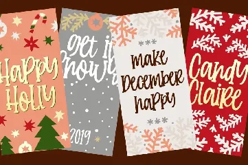 Candy Clause font