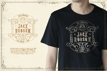 Blacktail - Layered Vintage Font