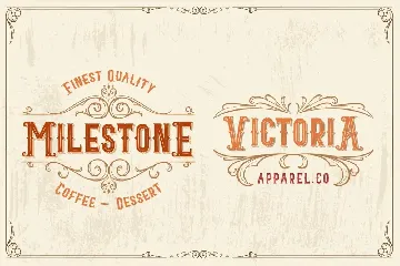 Blacktail - Layered Vintage Font