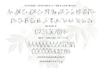 Santhana font