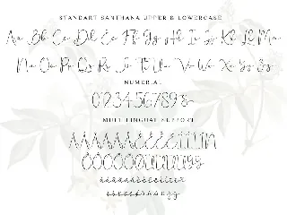 Santhana font