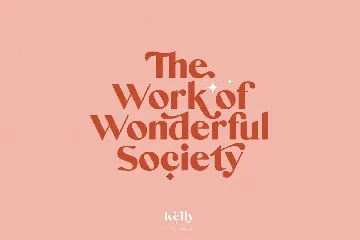 Kelly Regular - Gorgeous Sans Serif font