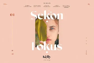 Kelly Regular - Gorgeous Sans Serif font