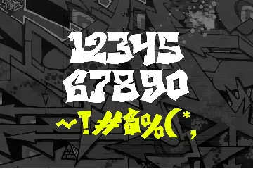 Under Boom - Urban Graffiti Font