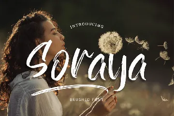 Soraya Brushed Font