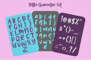 Lolitta | Sweety Font