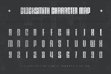 Clocksmith - Display Font