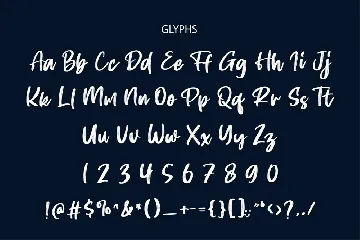 Armeda Brush Font