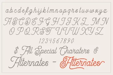 Almerian Retro Script Font