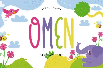 Omen Cute Display Font