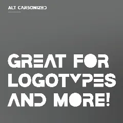 Carbonized font