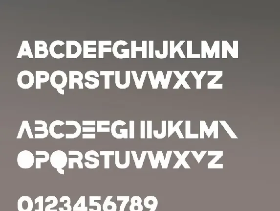 Carbonized font