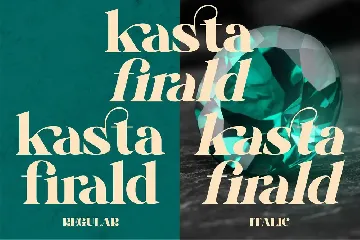 Kasta Firald Serif font