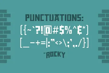 TF-Rocky font