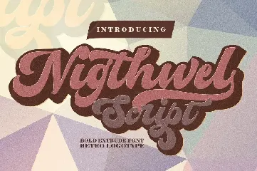 Nigthwel - Retro Font