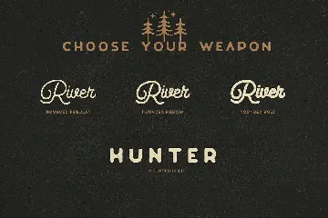 Riverfall Rounded Script and Sans 4 Typeface Ver.1 font