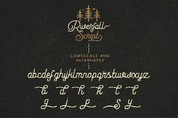 Riverfall Rounded Script and Sans 4 Typeface Ver.1 font