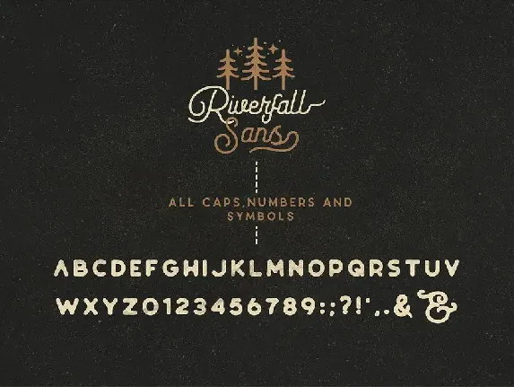 Riverfall Rounded Script and Sans 4 Typeface Ver.1 font