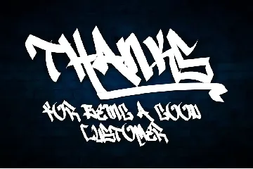 Helvair - Realistic Monoline Graffiti Font