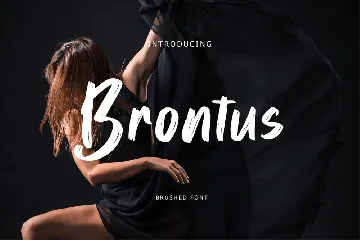 Brontus Brush Font