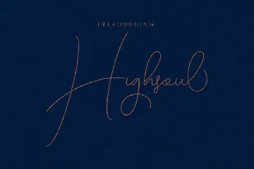 Highsoul Script Font