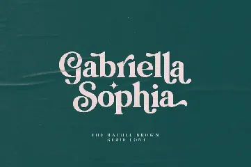 Rachel Brown font