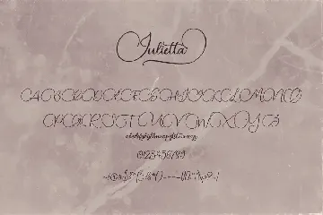 Julietta Script Font