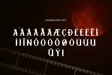 Baracuda Monster - Horror Font