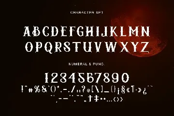 Baracuda Monster - Horror Font