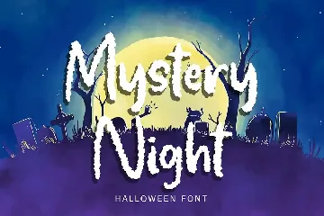 Mystery Night Helloween Font