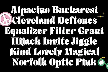 Alcapone Display font