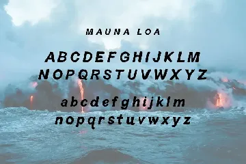 Mauna Loa | Vintage Hawaiian Font