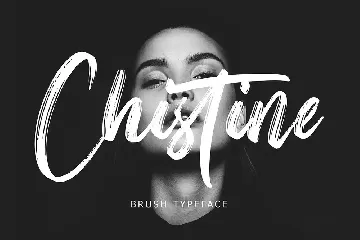 Christine Brush Typeface font