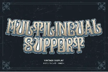 Semifloyd - Vintage Display Font