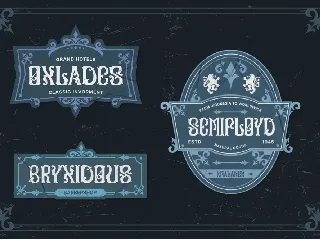 Semifloyd - Vintage Display Font