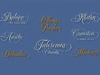 Khatija Calligraphy font