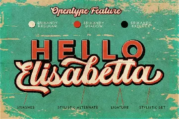 Srikandy - Retro Font