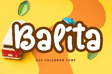 Balita Kids Display Font