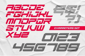 Brake Disc - Energetic Racing Font