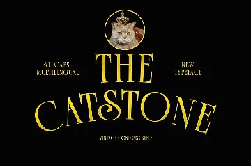 THE CATSTONE font