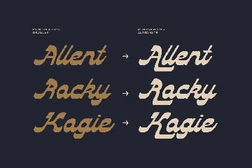 Medusa Allos - Vintage Display Font