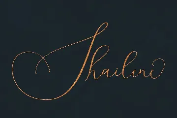 Shailene Script Font