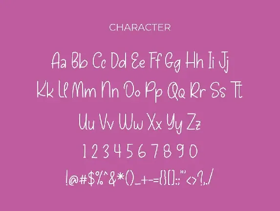 Bunny Doll Playful Handwritten Font