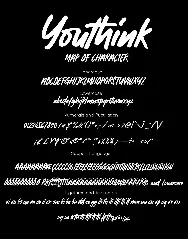 Youthink font