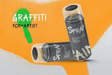 Ink Bleed - Graffiti Display Font