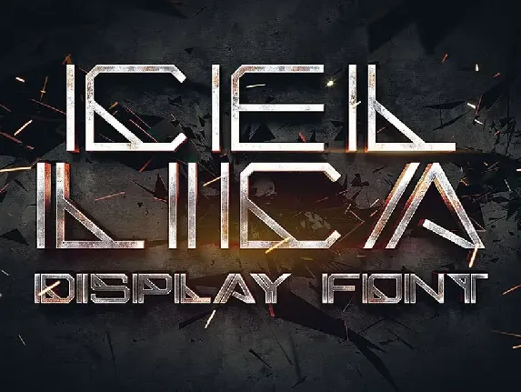 Cellica - Display Font